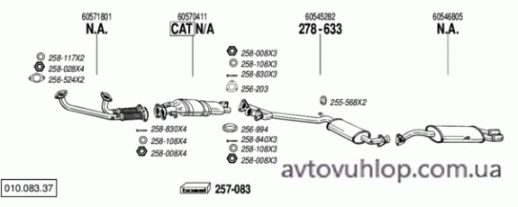 ALFA ROMEO 164 (3.0i -V6-24V / 12/90-12/92)