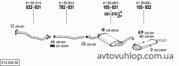 AUDI 90 (1.6 Turbo Diesel / 10/84-03/87)