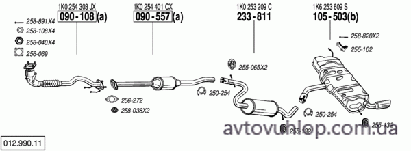 AUDI A3 (1.6 FSi / 06/04-12/04)