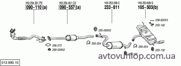 AUDI A3 (1.6 FSi / 08/03-05/04)