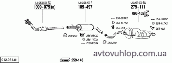 AUDI A3 (1.8 Turbo / 05/00-06/03)