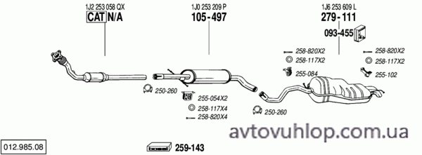 AUDI A3 (1.8 Turbo / 11/98-06/03)