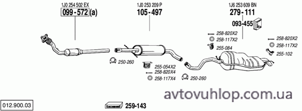 AUDI A3 (1.8 Turbo / 12/96-06/03)