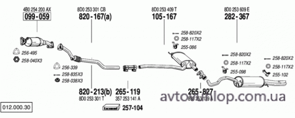 AUDI A4 (1.8 Turbo-20V / 10/95-07/98)