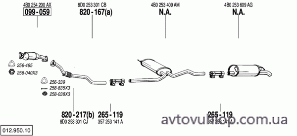 AUDI A6 (1.8 Turbo-20V / 07/97-05/01)
