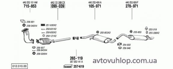 AUDI A6 (2.3 / 06/94-06/96)
