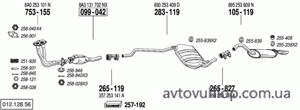 AUDI Cabrio (2.3 / 06/91-07/94)