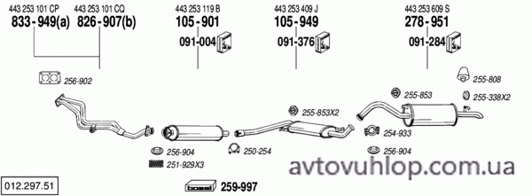 AUDI 100 (1.8 / 08/84-11/90)
