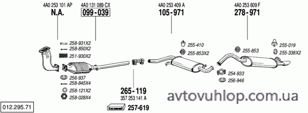 AUDI 100 (2.0 -16V / 07/92-07/94)