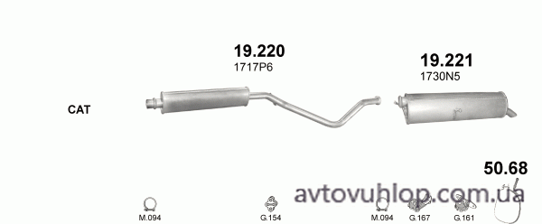 CITROEN C4 (2.0i -16V / 2004 - 7/2007)