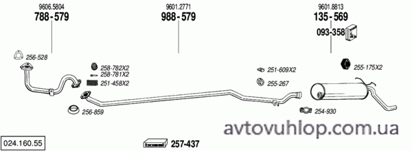 CITROEN C15E (1.0 / 01/88-97)