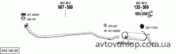 CITROEN C15E (1.1, 1.3 / 07/87-89)
