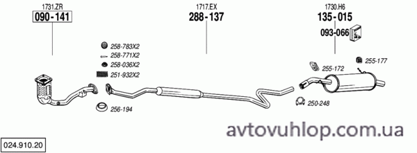 CITROEN C3 I (1.4i / 09/05-09)