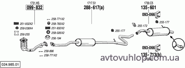 CITROEN C3 I (1.6i -16V / 02-08/05)