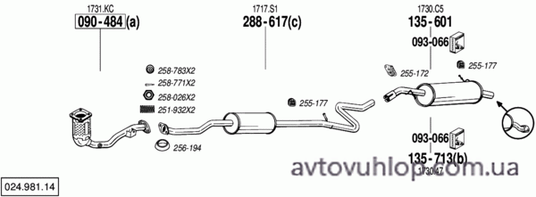 CITROEN C3 I (1.6i -16V / 09/05-09)