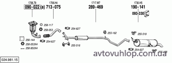 CITROEN C4 I (1.4i -16V / 04-10)