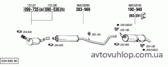 CITROEN C4 I (2.0i -16V / 04-07/07)