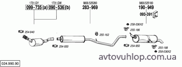CITROEN C4 I (2.0i -16V / 04-07/07)