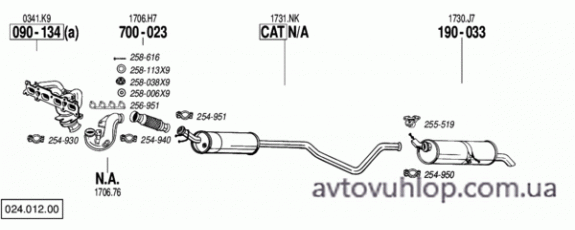 CITROEN C4 I (2.0i -16V / 07-09)