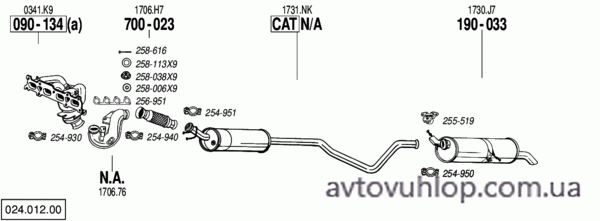 CITROEN C4 I (2.0i -16V / 07-09)