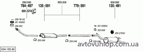 CITROEN Visa (1.7 Diesel / 84-06/88)