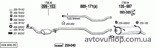 CITROEN Xantia (1.8i / 07/96-01)
