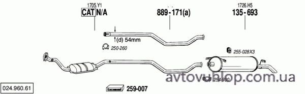 CITROEN Xantia (1.8i -16V / 00-01)