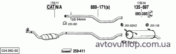 CITROEN Xantia (1.8i -16V / 00-02)