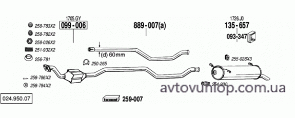 CITROEN Xantia (2.0 HDi Turbo Diesel / 12/99-02)