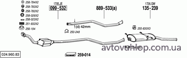 CITROEN Xsara (1.9 Diesel / 09/00-05)