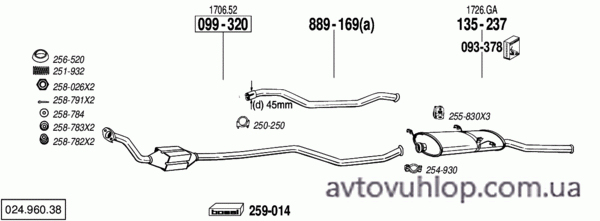 CITROEN Xsara (1.9 Diesel / 98-00)