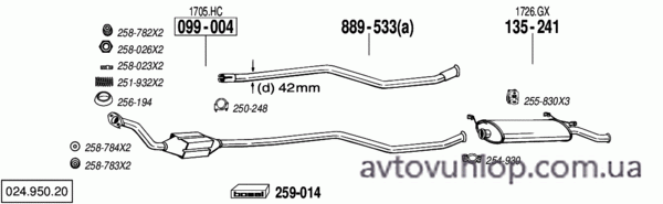 CITROEN Xsara (1.9 Diesel / 99-01/02)