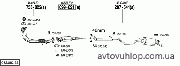 FIAT Punto I (1.2 75 / 94-09/99)
