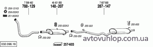 FIAT Tipo (1.7 Diesel / 11/94-95)