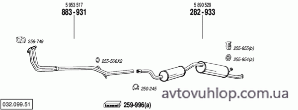 FIAT Uno (1.3 70 / 82-89)