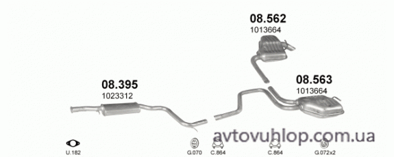 FORD Mondeo (2.5i V6 24V / 1994 - 7/1999)