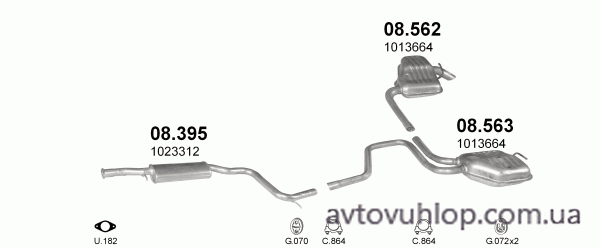 FORD Mondeo (2.5i V6 24V / 1994 - 7/1999)
