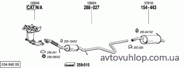 FORD Fiesta (1.6i -16V / 12/05-07/08)