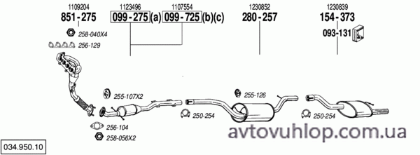 FORD Focus (1.6i -16V / 08/98-09/04)