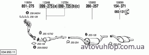 FORD Focus (1.6i -16V / 08/98-09/04)