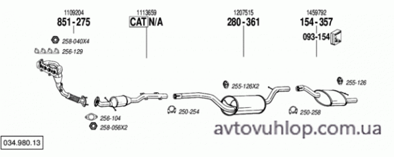 FORD Focus (1.6i -16V / 08/99-09/04)