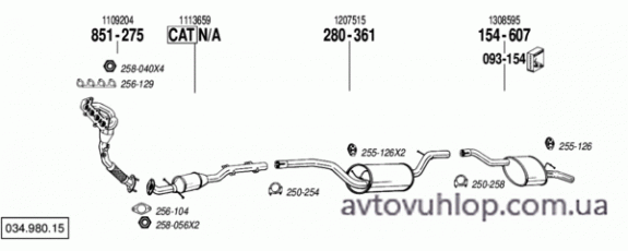 FORD Focus (1.6i -16V / 08/99-09/04)