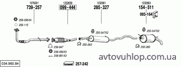 FORD Galaxy (2.0i -8V / 04/00-02/06)