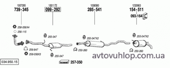FORD Galaxy (2.0i -8V / 04/97-10/98)