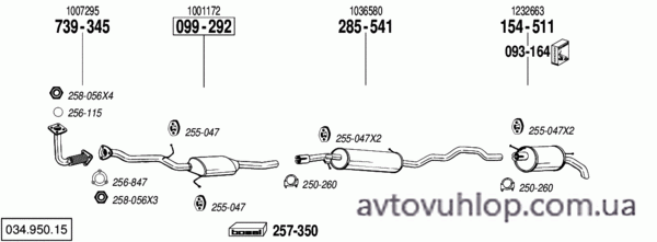 FORD Galaxy (2.0i -8V / 04/97-10/98)