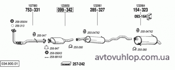 FORD Galaxy (2.3i -16V / 01/97-03/00)