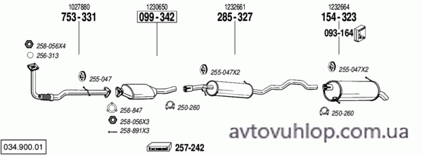 FORD Galaxy (2.3i -16V / 01/97-03/00)