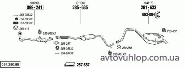 FORD Mondeo (1.6i -16V / 01/93-07/96)