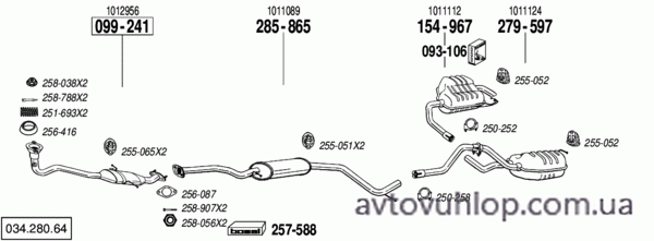FORD Mondeo (2.0i -16V / 01/93-07/96)