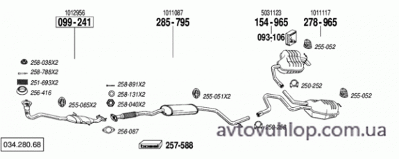 FORD Mondeo (2.0i -16V / 01/93-07/96)